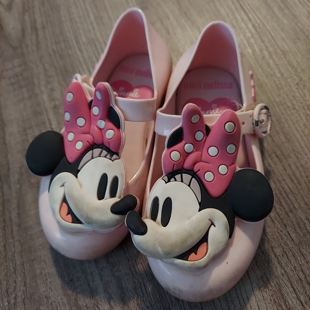 Mini Melissa Minnie mouse shoes